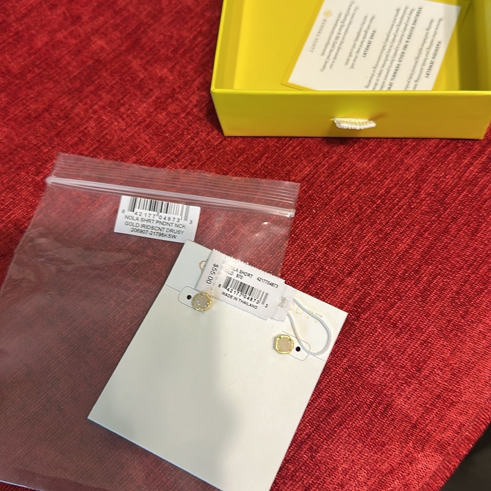 Jewelry kendra Scott   Set. Necklace and ear rings new never worn - Picture 4 of 5